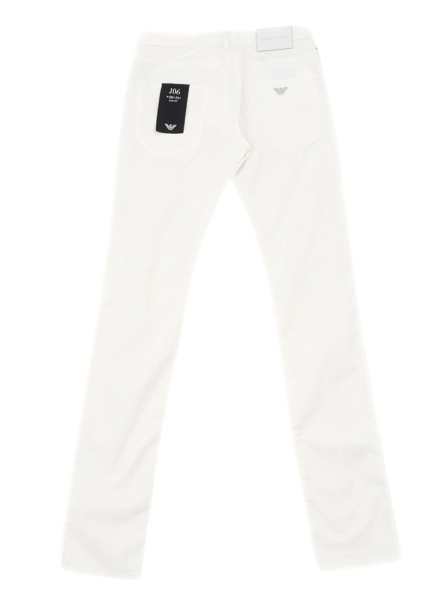 NEW Emporio Armani White Jeans Size M Women&