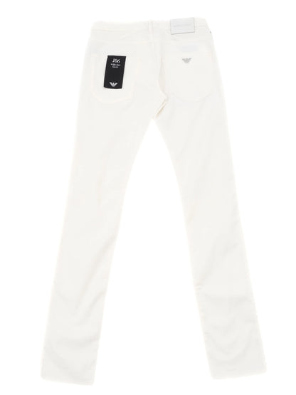 NEW Emporio Armani White Jeans Size M Women&