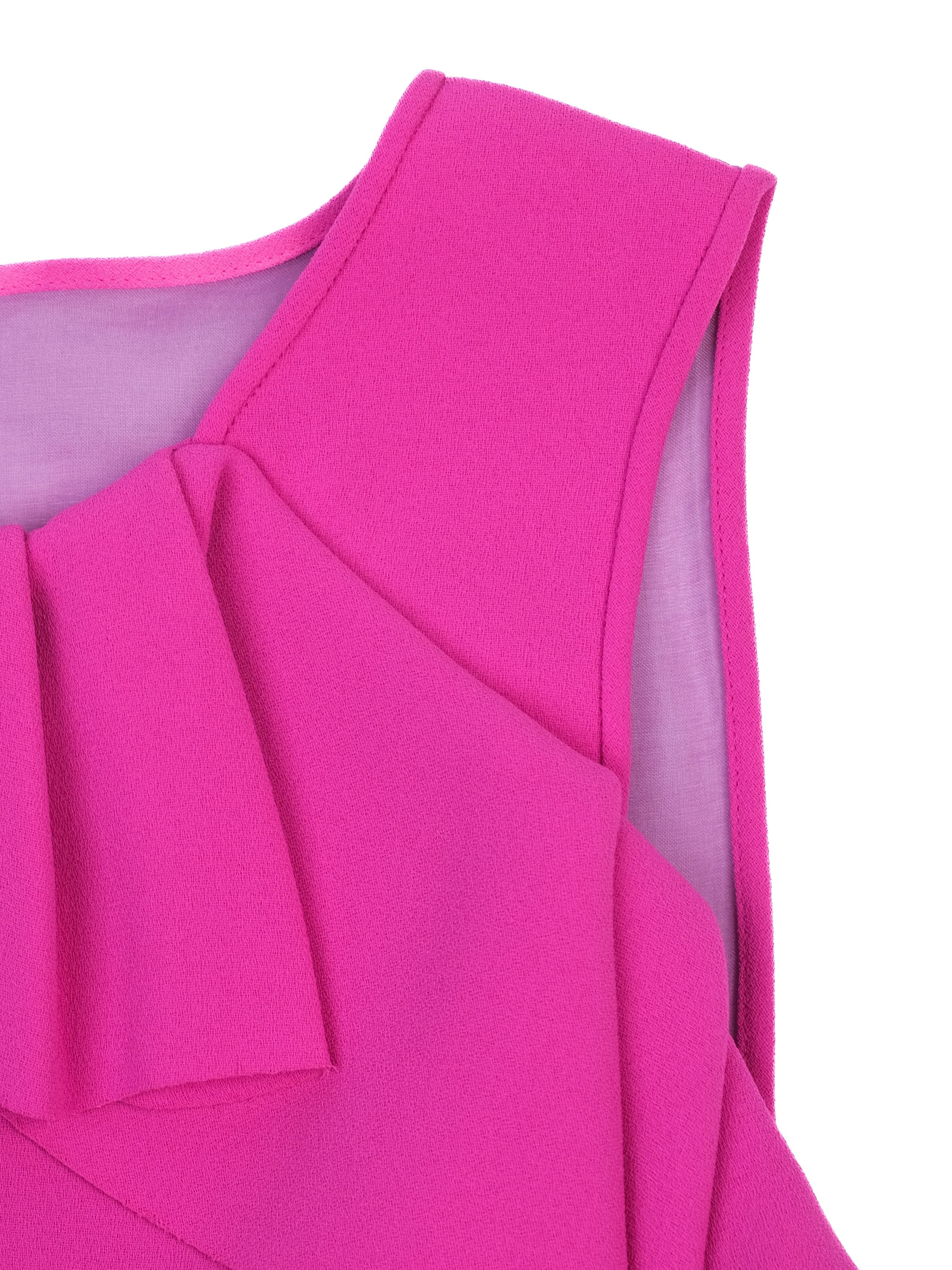 Excellent Diane von Furstenberg Pink Sleeveless Dress Size M