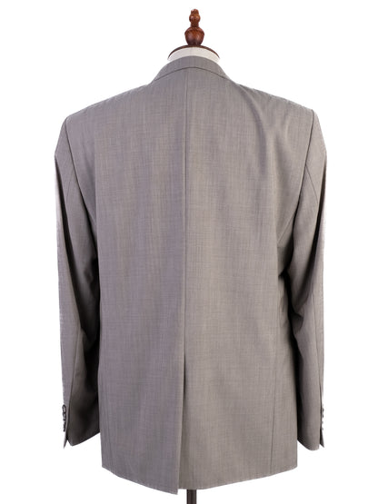 NEW Carl Gross Light Gray Wool MenÕs Suit Size XL