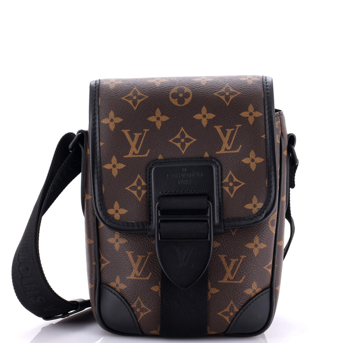 Louis Vuitton Archy Messenger Bag Macassar Monogram Canvas Pm