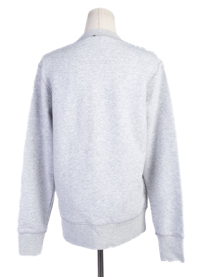 Sportmax Gray Sweatshirt with Sequin &