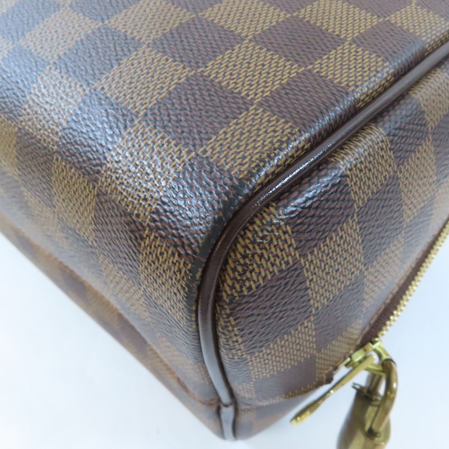 Louis Vuitton [decreased] [grace] Damier Nolita Gold Handmade Bag Color Brown Handbag N 41455