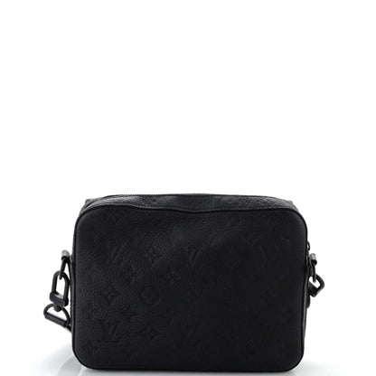 Louis Vuitton Steamer Messenger Bag Monogram Taurillon Leather