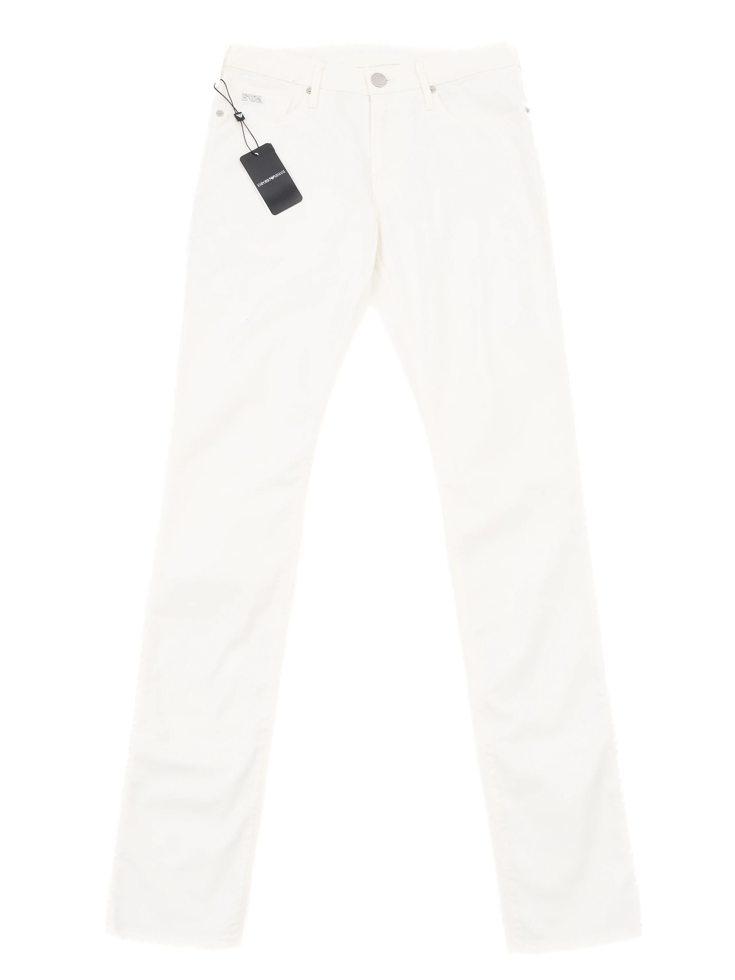 NEW Emporio Armani White Jeans Size M Women&