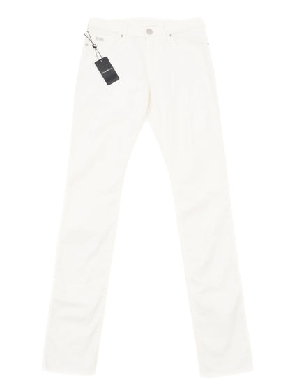 NEW Emporio Armani White Jeans Size M Women&