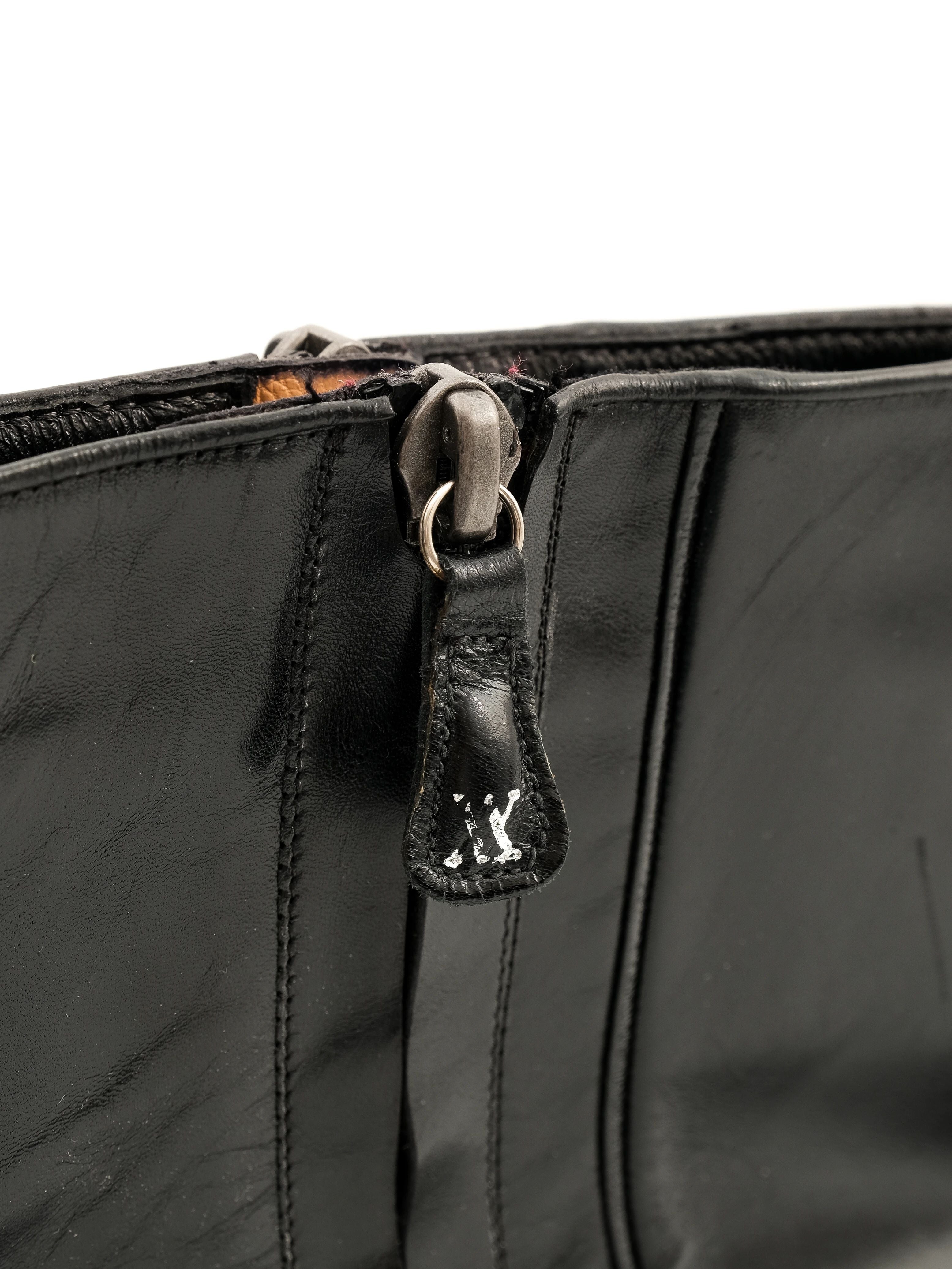 NEW Antonio Grand Bottier Black Leather Ankle Boots Size 45