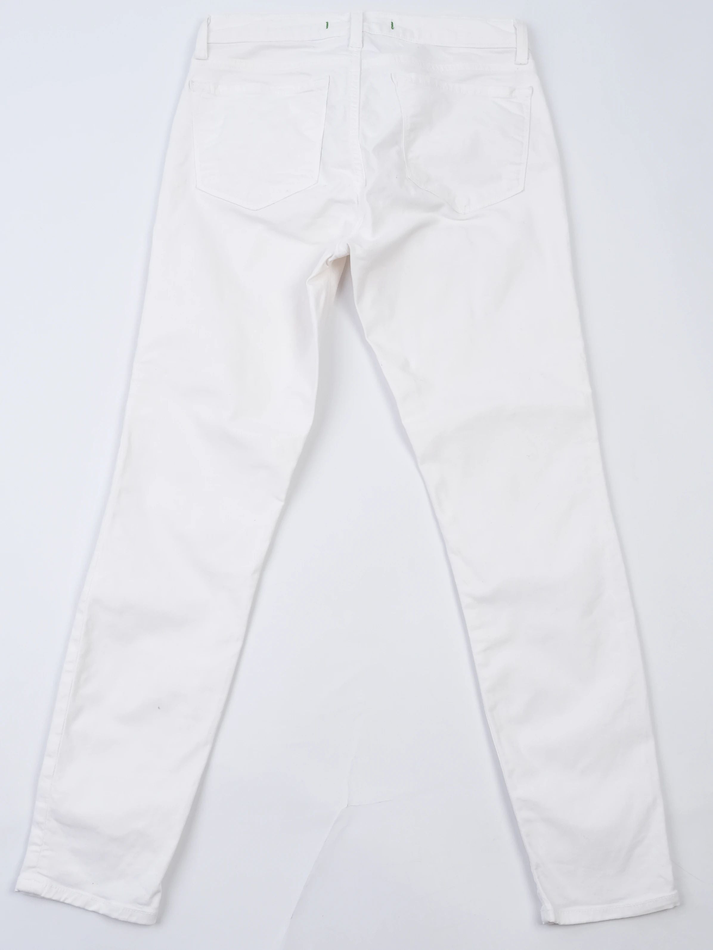 J Brand White Lycra Jeans Size S Excellent Condition