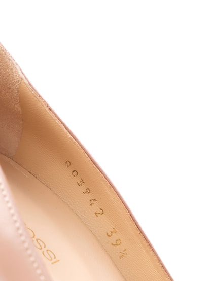 NEW Sergio Rossi Pink Leather High-Heeled Pumps Size N/A