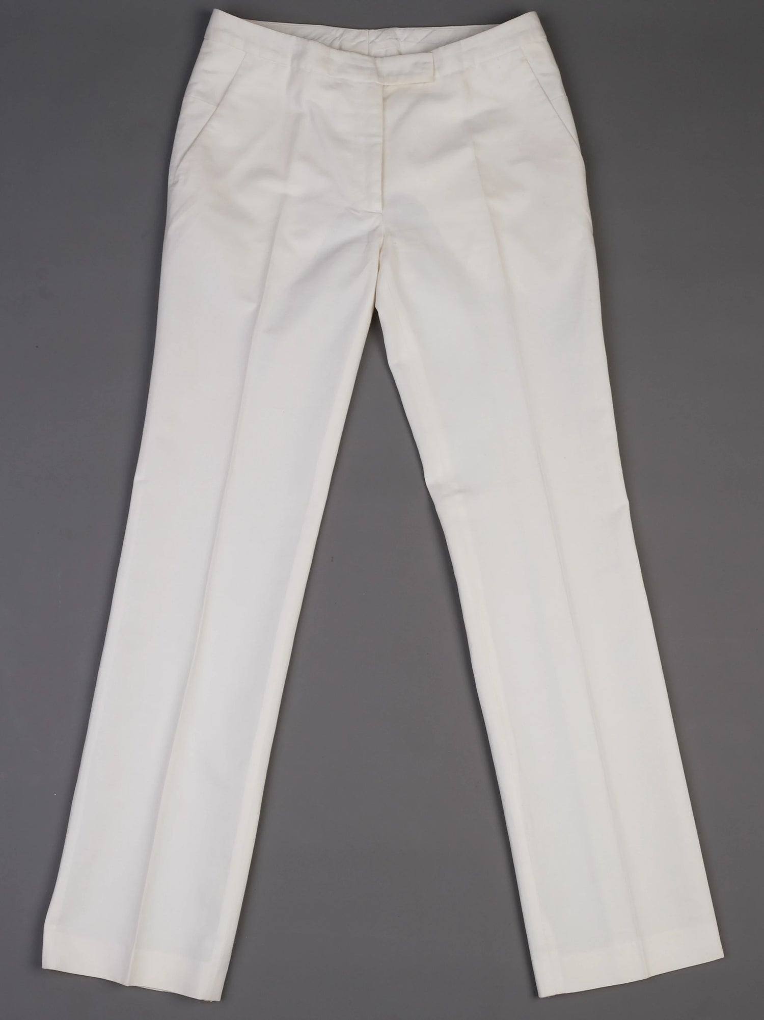 Excellent Veronique Branquinho White Trousers Size XS