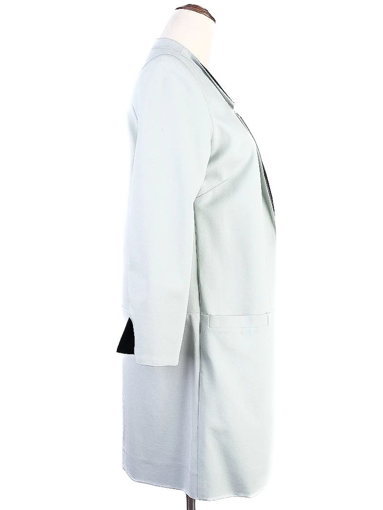 Excellent Massimo Rebechi Blue Viscose Long Blazer Size L