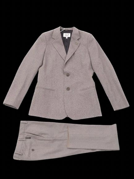 Excellent Armani Junior Gray Wool Blazer Size 12 Women
