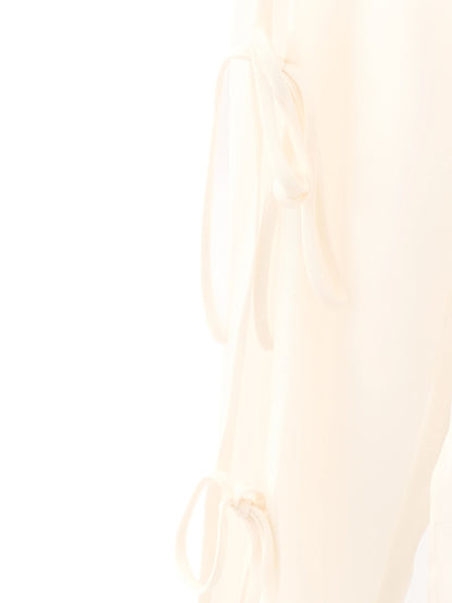 Excellent Hugo Boss Yellow Silk Blouse Long Sleeve XS