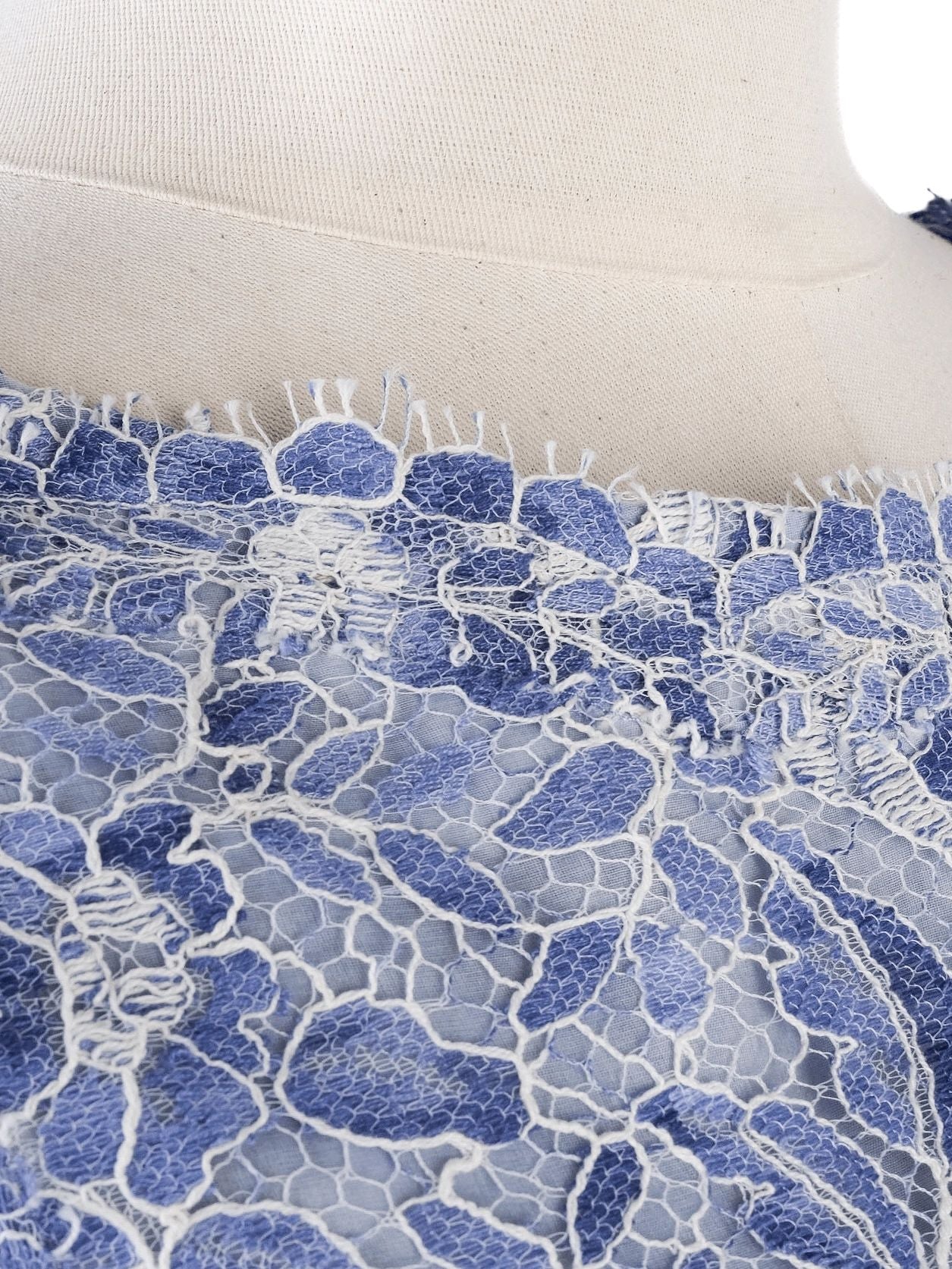 Excellent Light Blue Lace Dress Sleeveless Size S Women&