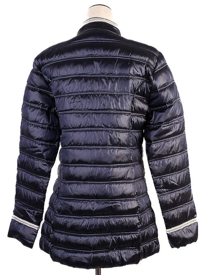 Good Beaumont Blue Quilted Jacket Size S Women Polyester