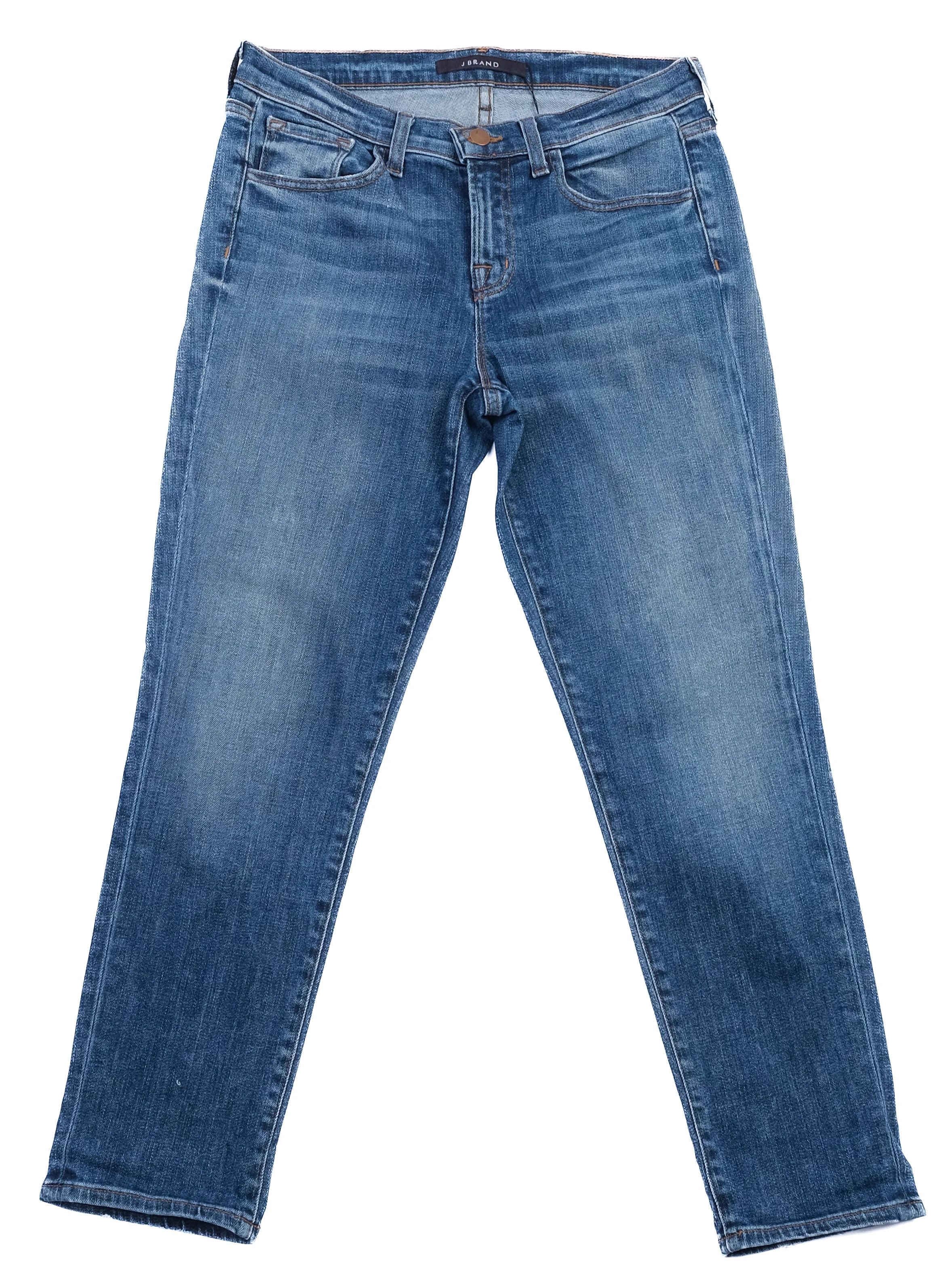 Excellent J Brand Blue Jeans Women Size S Polyurethane