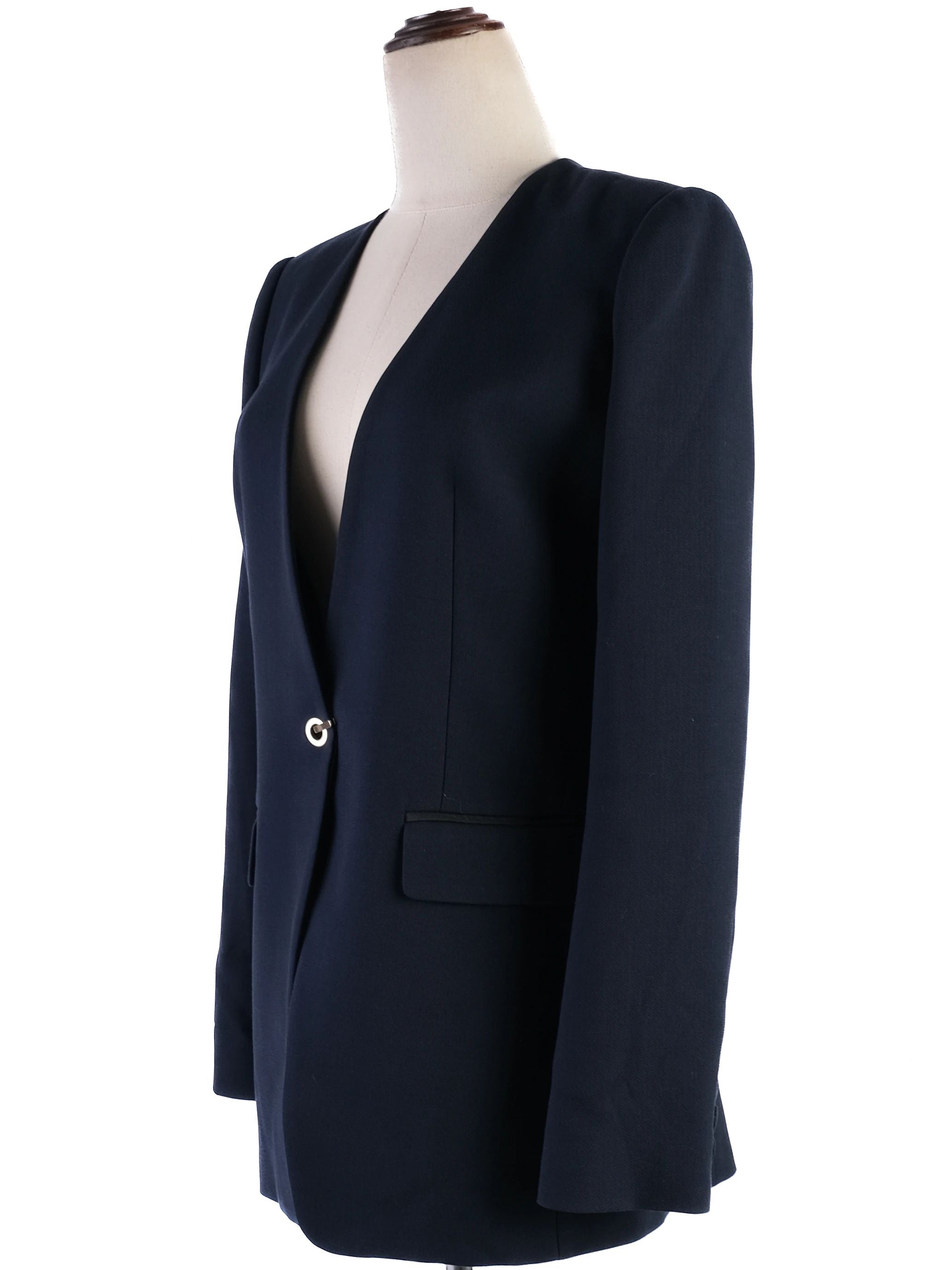 Excellent Tara Jarmon Blue Viscose Women&