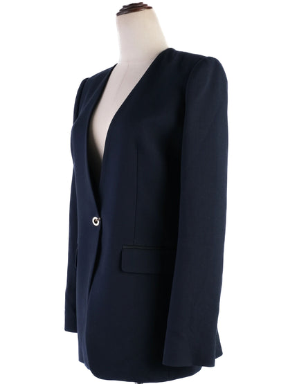 Excellent Tara Jarmon Blue Viscose Women&