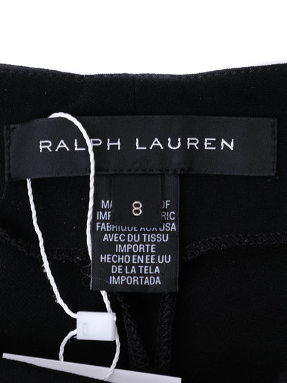 Excellent Ralph Lauren Black Viscose Pants Size 8