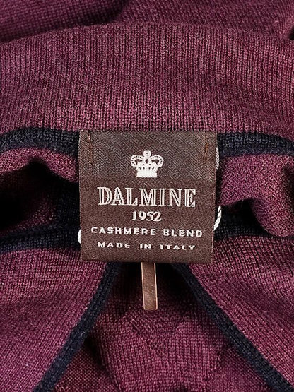 Dalmine Excellent Condition Purple Wool Sweater Size L