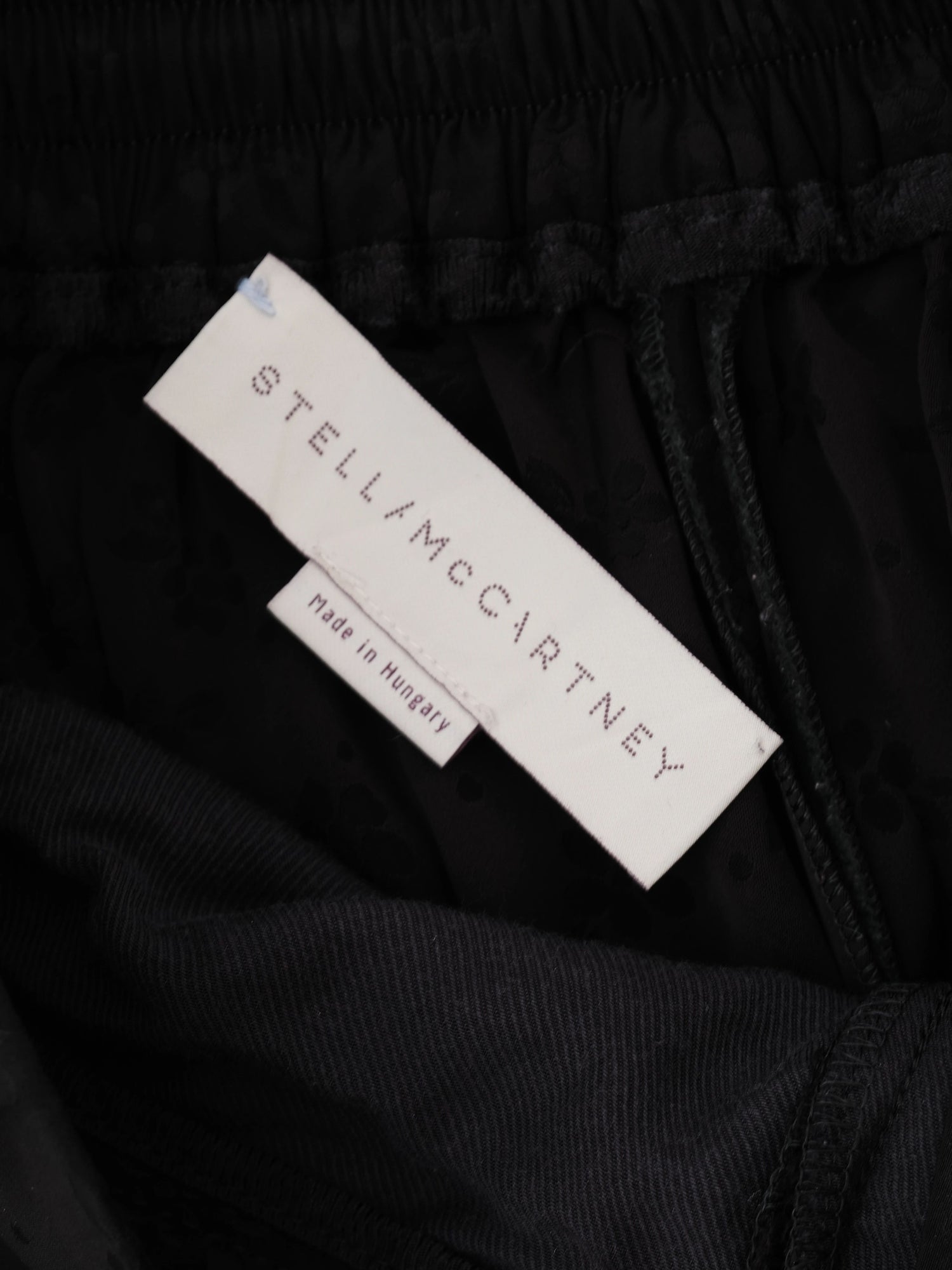 Excellent Stella McCartney Black Viscose Sweatpants Size XS