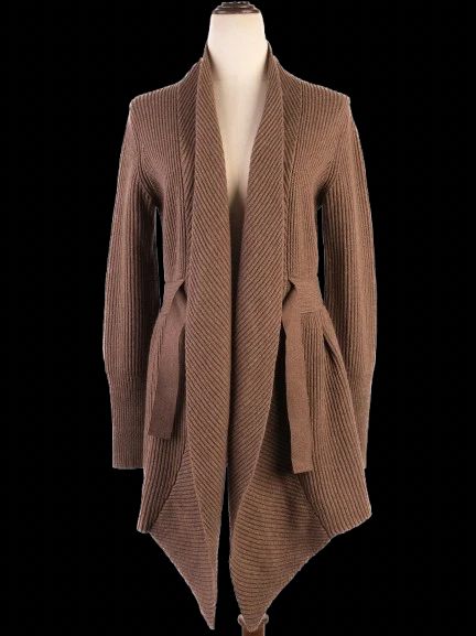 Excellent Brunello Cucinelli Orange Cashmere Cardigan Women Size