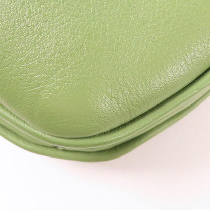 Gucci Leather Blondie Gold Hand-handed Shoulder Bag 2way Shoulder Bag Green Leather 721172