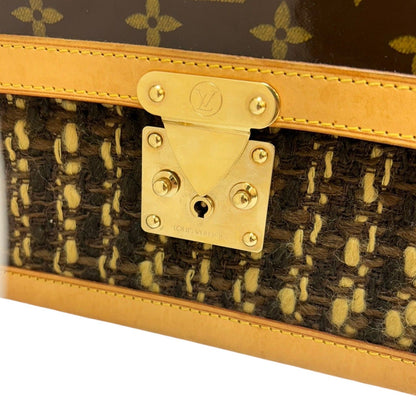 Louis Vuitton Tweddy Gm Shoulder Bag Tweed Brown (discoloration) M 92821
