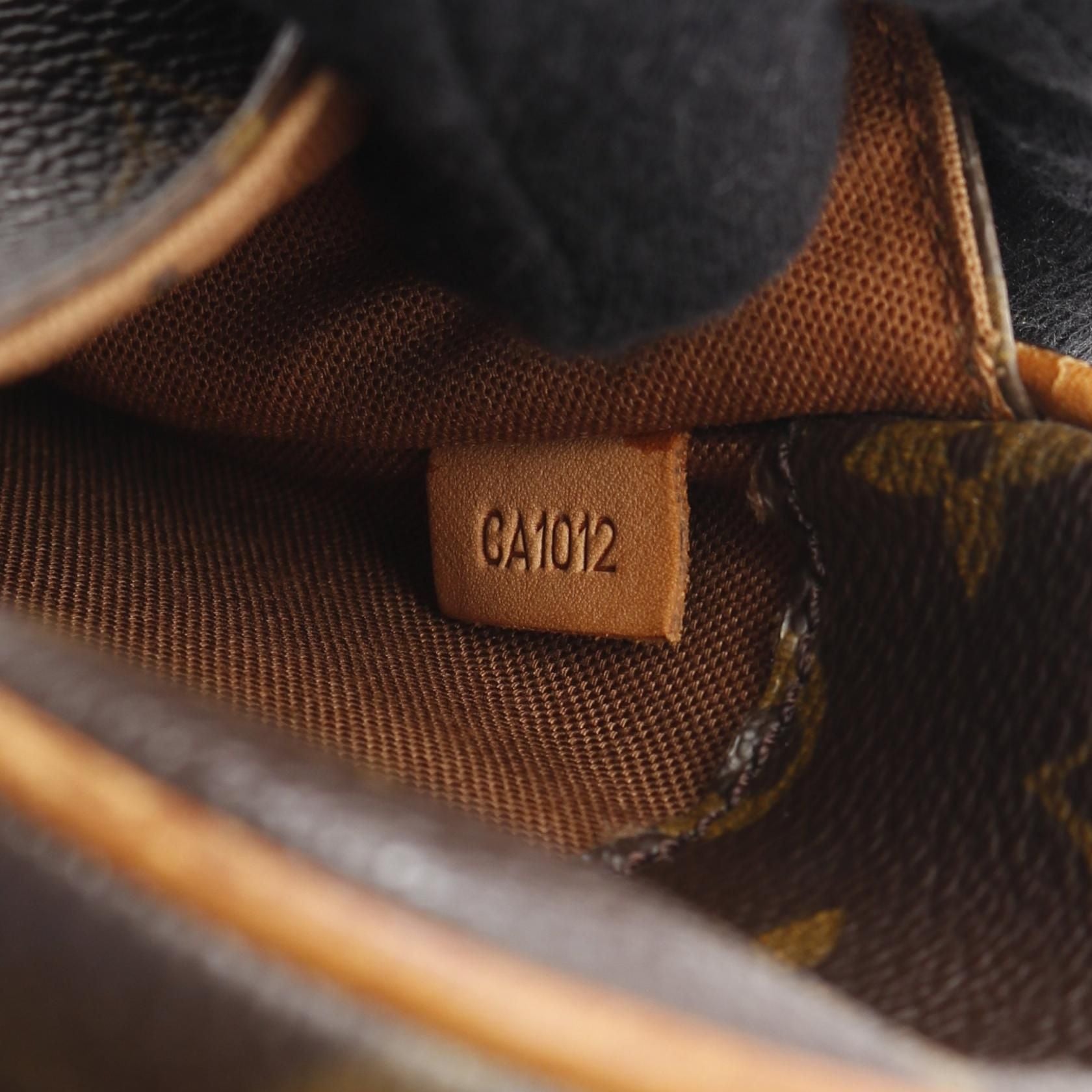 Louis Vuitton Pochette Gange Brown Waist Bag Body Bag M 51870