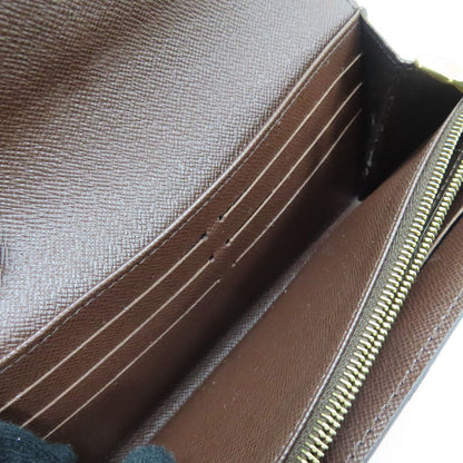 Louis Vuitton Sarah Wallet Damier Ebene Canvas N 63209