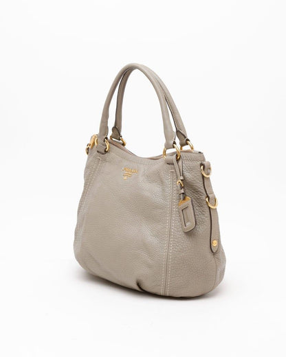 Prada Vitello Daino Tote Bag