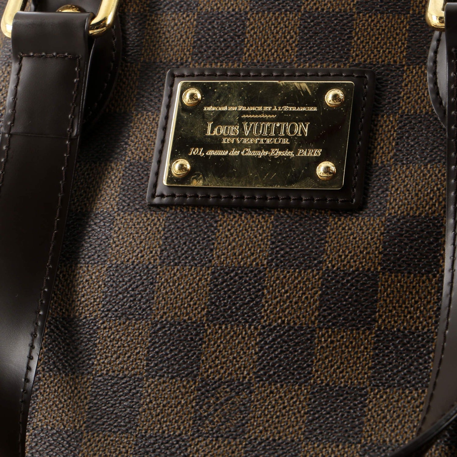 Louis Vuitton Hampstead Handbag Damier Pm