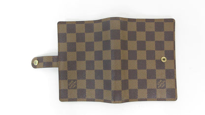 Louis Vuitton Agenda Cover PM, Damier Ebene