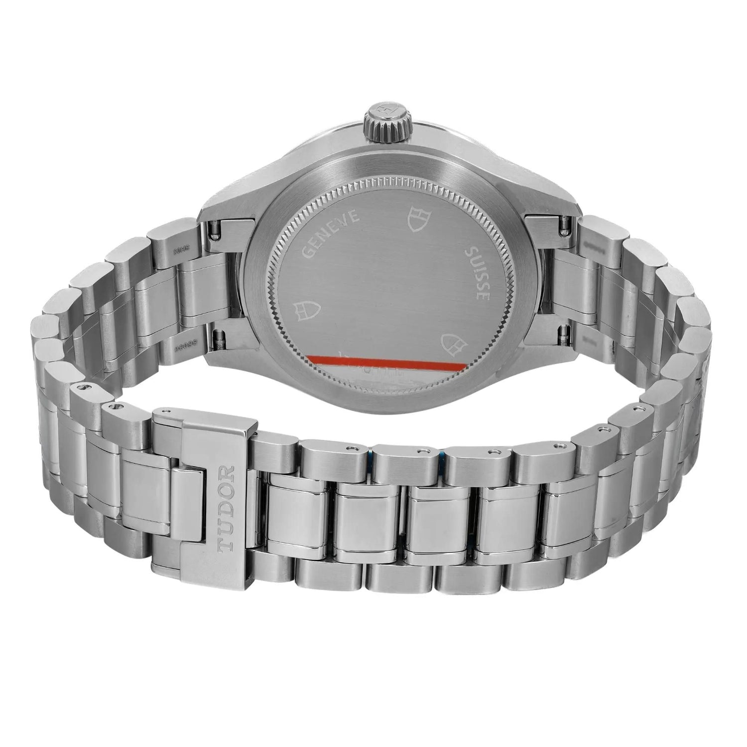 Tudor Style 34mm Stainless Steel Black Dial Ladies Automatic Watch 12300-0002