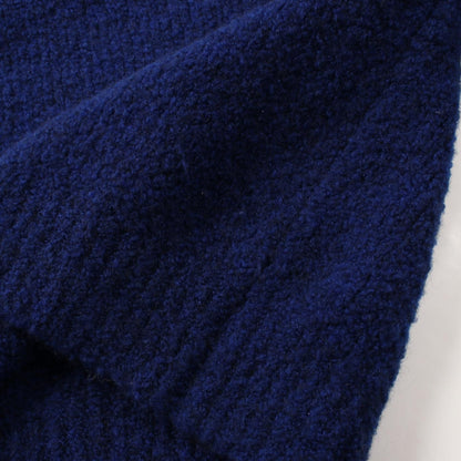 Louis Vuitton Lv Intarsia Knitwear Rm 202m Vss Hjn 18w Wool Yak Blue Mens L