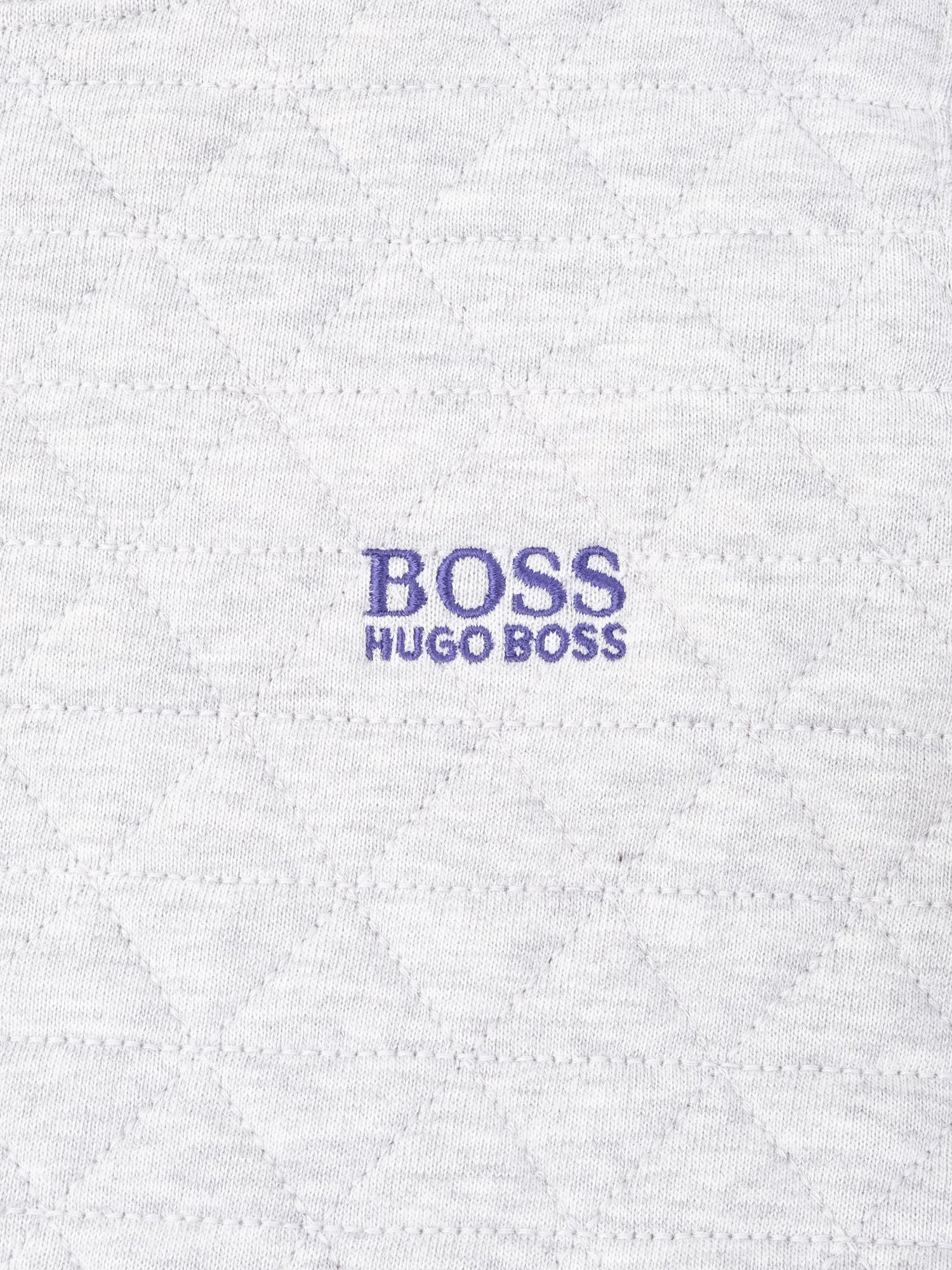 Excellent Hugo Boss Gray Kids Sweatshirt Size 4 Polyester