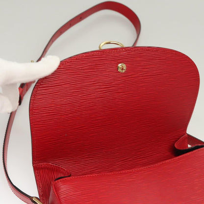 Louis Vuitton Epi Saint Cloud Gm Shoulder Bag Red M 52197 Lv Auth