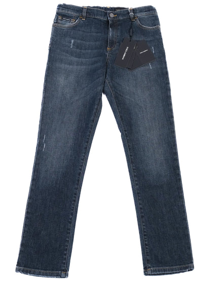 NEW Dolce Gabbana Blue Jeans Size 12 for Kids