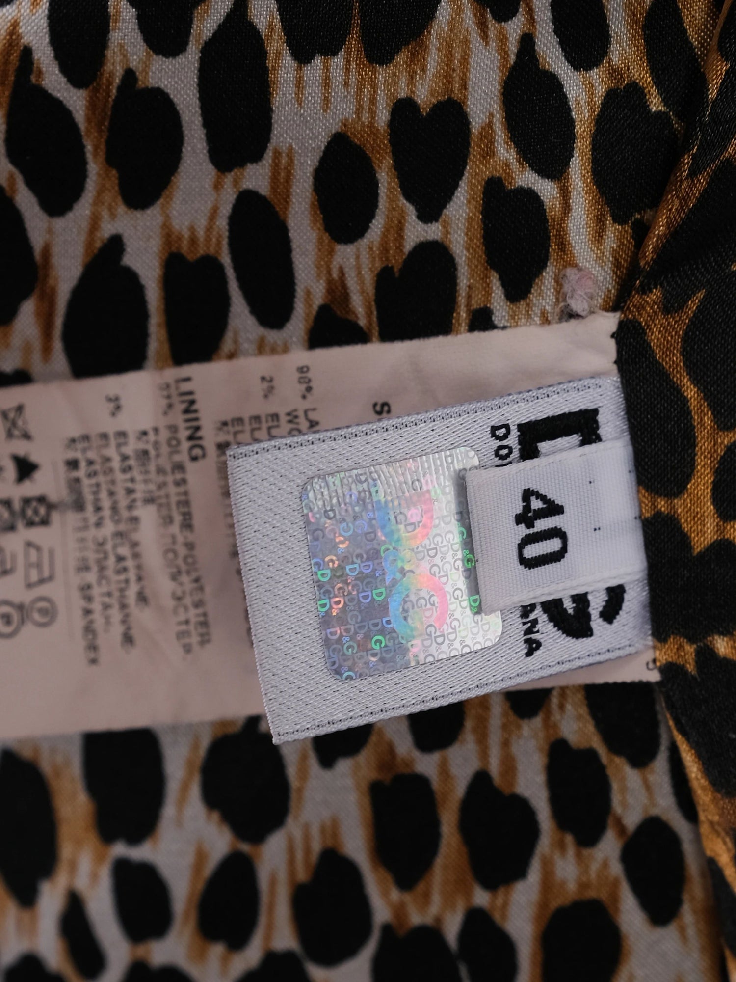 Excellent Dolce Gabbana Black Wool Blazer with Single-Button Closure