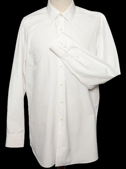 Hawes &amp; Curtis White Cotton Dress Shirt XL Good Condition