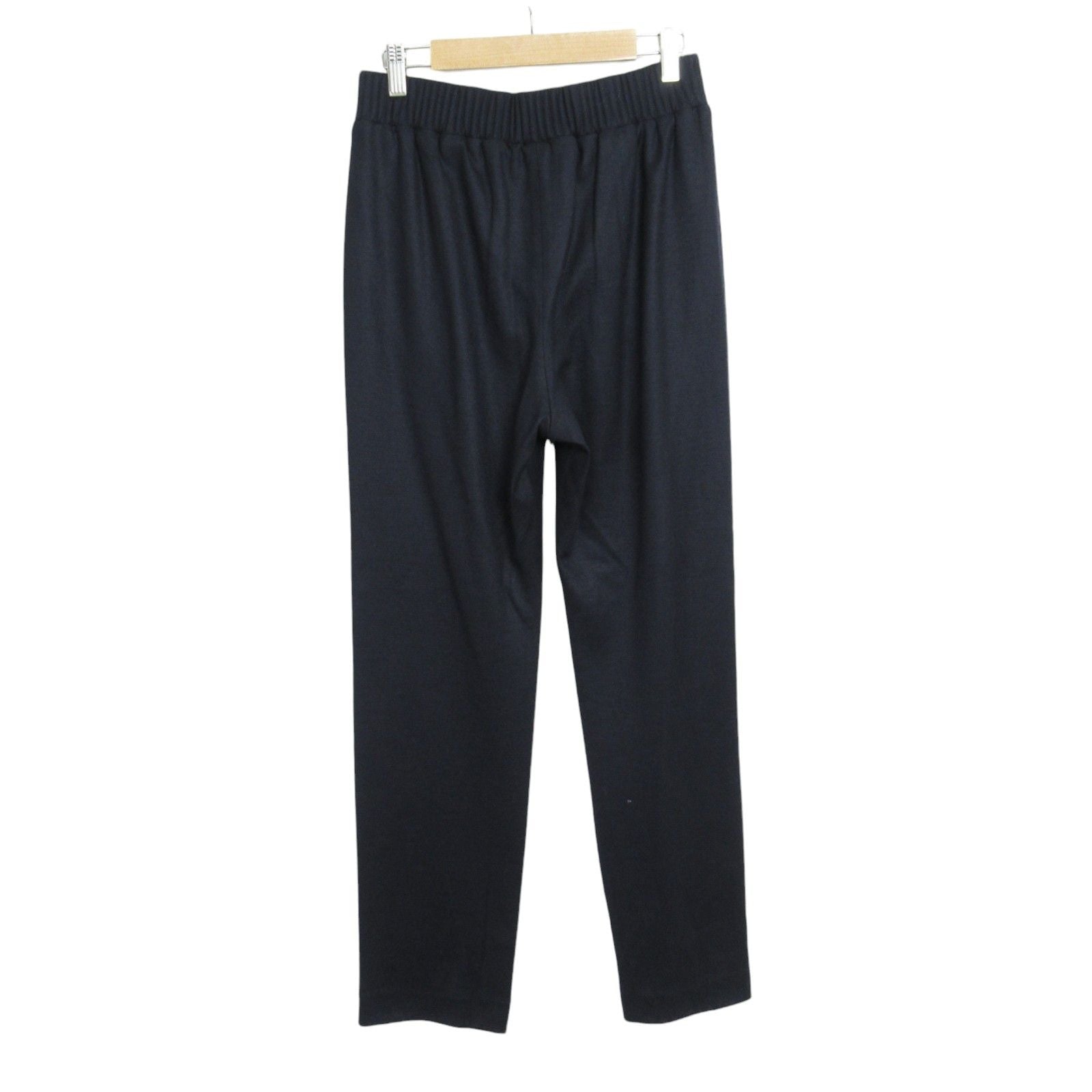 Chanel Sweatpants Wool Navy 34