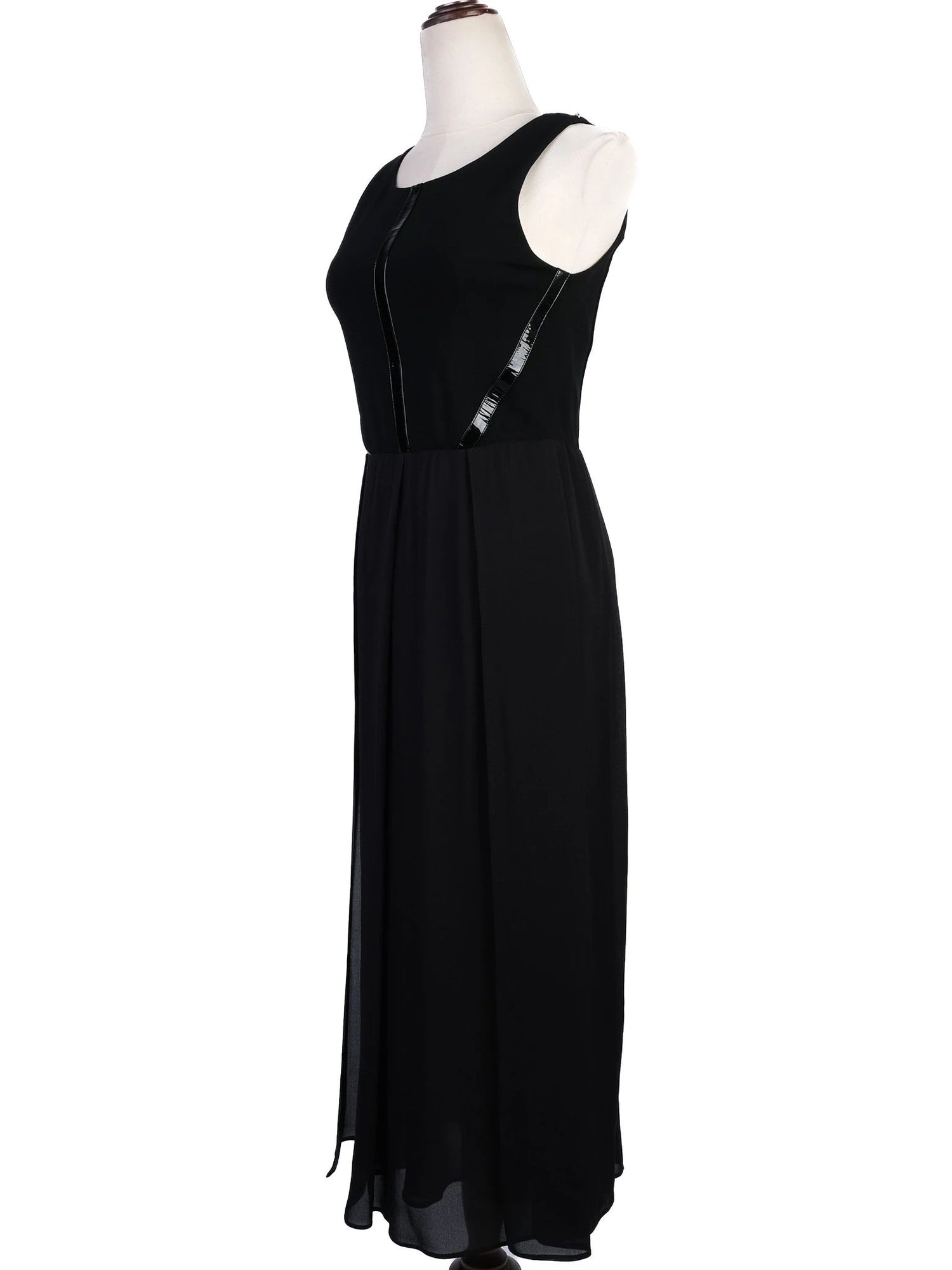 Sportmax Excellent Condition Black Sleeveless Dress Size S Viscose