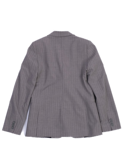 Excellent Armani Junior Gray Wool Blazer Size 12 for Kids