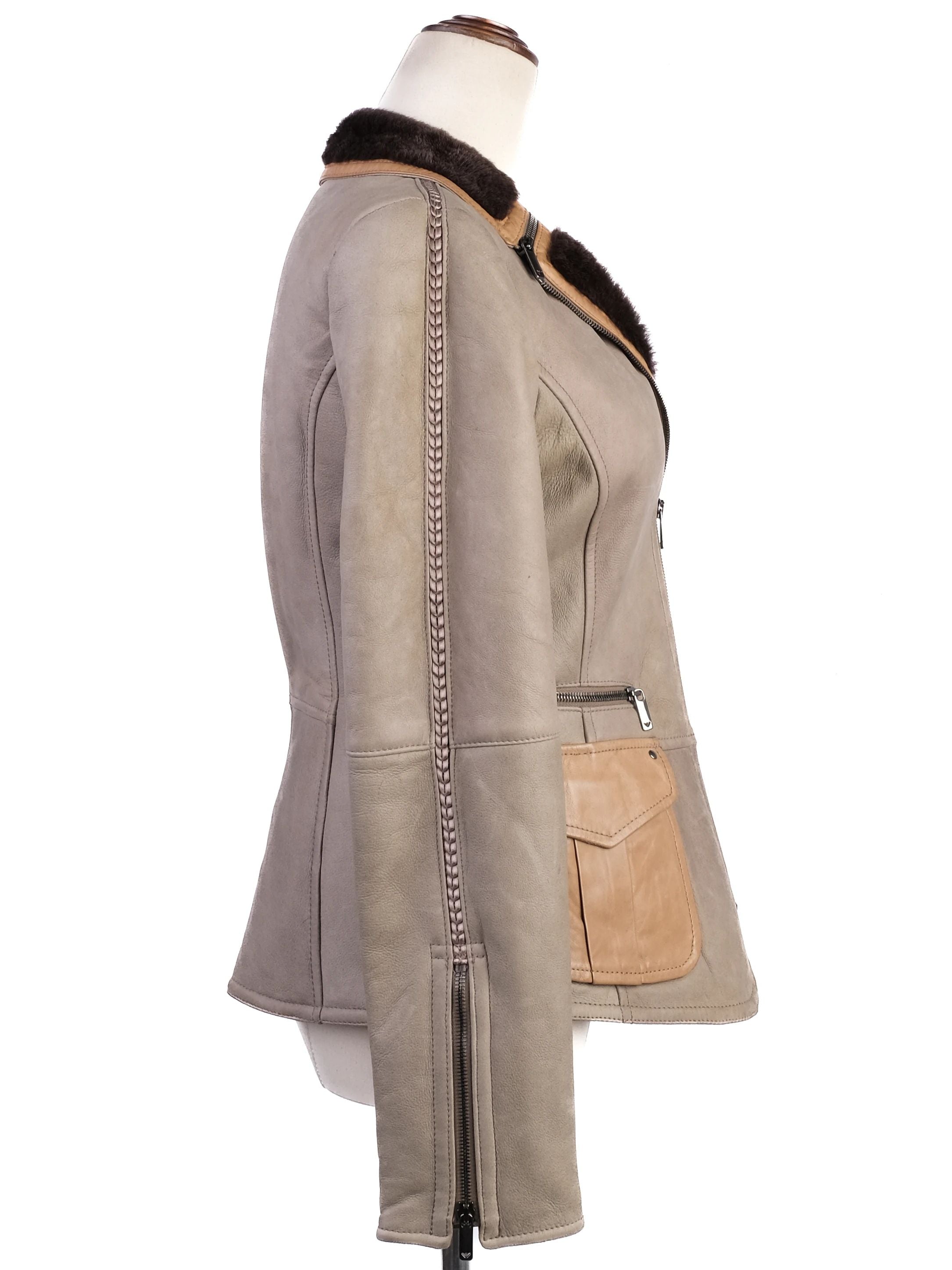 Emporio Armani Gray Wool Jacket Size M - Excellent Condition