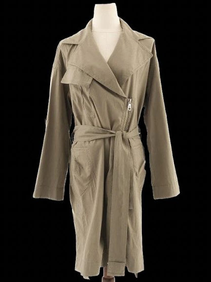 Excellent Emporio Armani Green Wool Blouse Size M Short-Sleeve