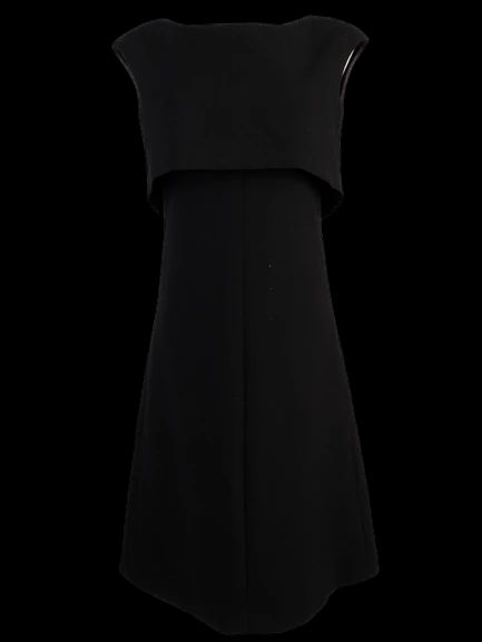 Excellent Gerard Darel Black Sleeveless Dress Size S, XS