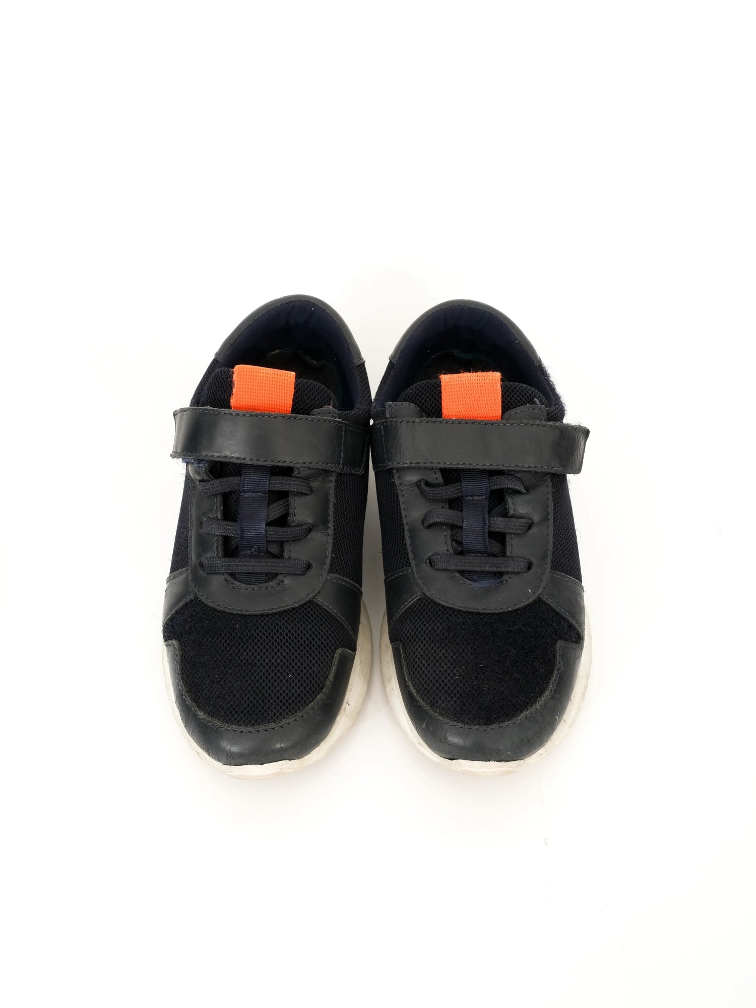 Excellent Jacadi Blue Sneakers with Velcro Strap Size 34