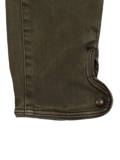 Excellent Polo Ralph Lauren Olive Green Viscose Pants Size S