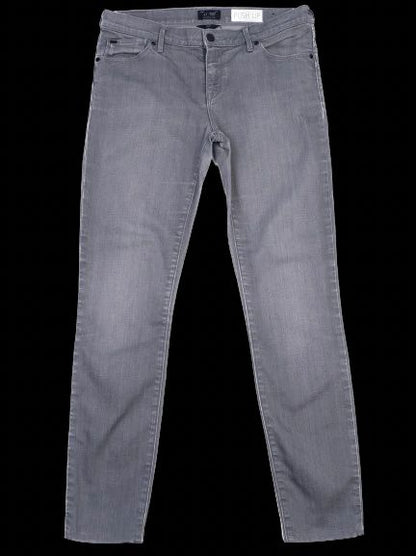 Excellent Armani Jeans Gray Polyester Push Up Size M Women