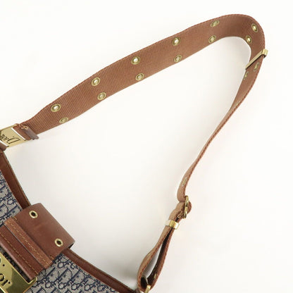 Christian Dior Trotter Street Chic Canvas Shoulder Bag